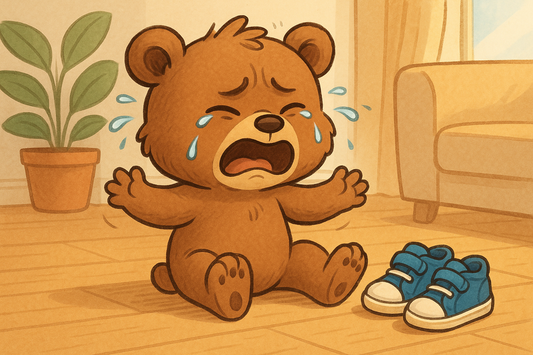 Comment gérer un bébé qui refuse de porter ses chaussures ?
