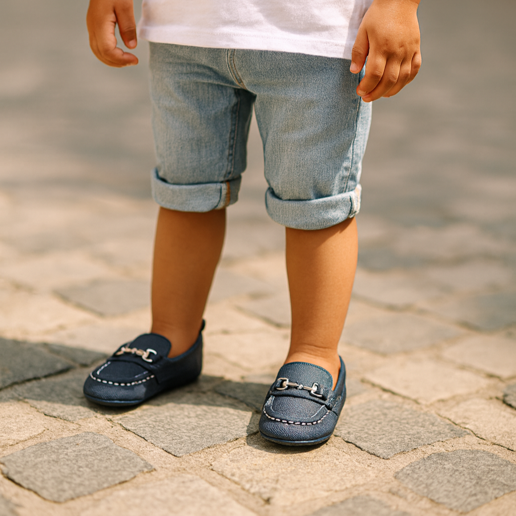 Mocassins Bleus pour bébé
