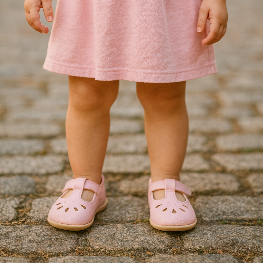 Mocassins Roses à œillets