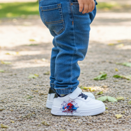 Baskets Spiderman avec Toile d’Araignée