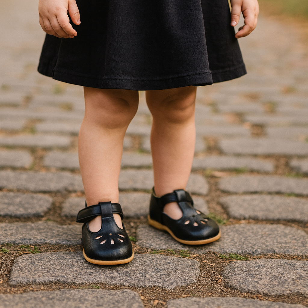 Mocassins Noirs à œillets