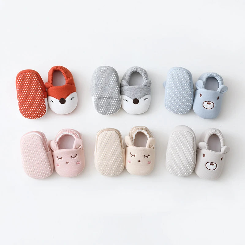 Chaussons Rose Pâle Lapin