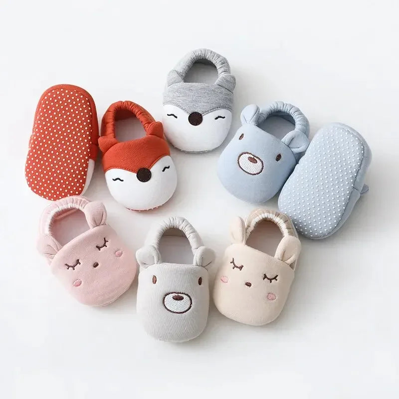 Chaussons Rose Pâle Lapin