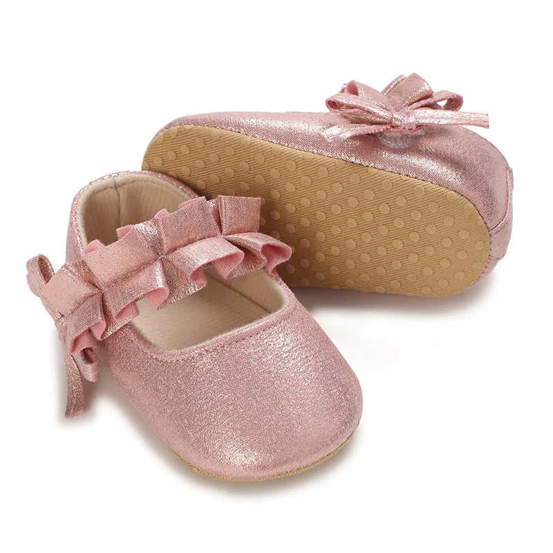 Ballerines Froncées Roses