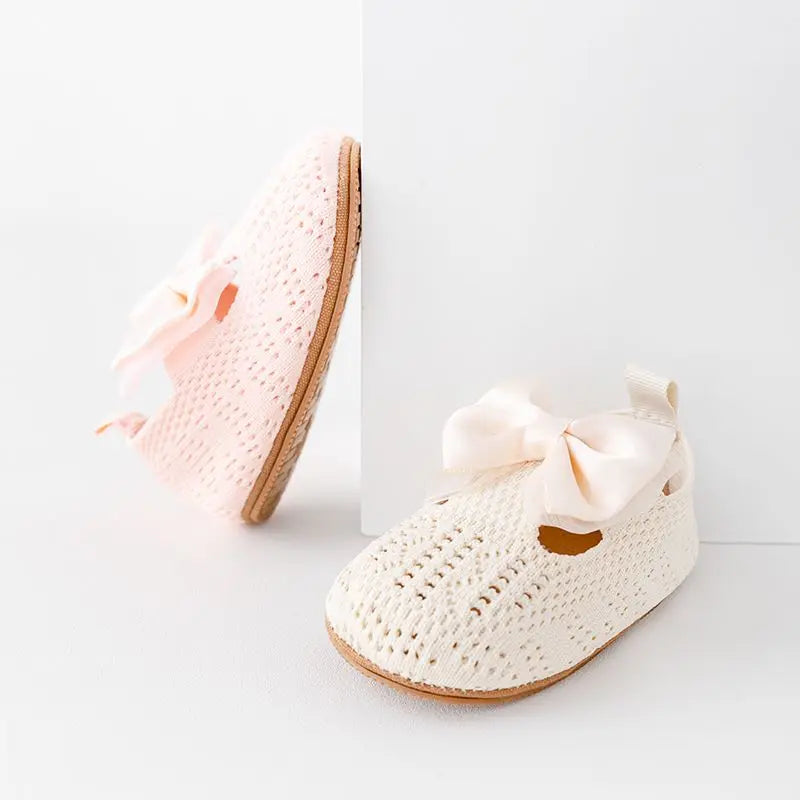 Chaussures de cérémonie Beiges avec nœud