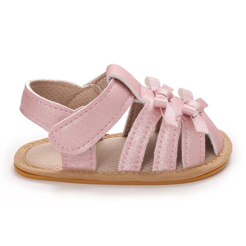 Sandales Roses Double NĆud