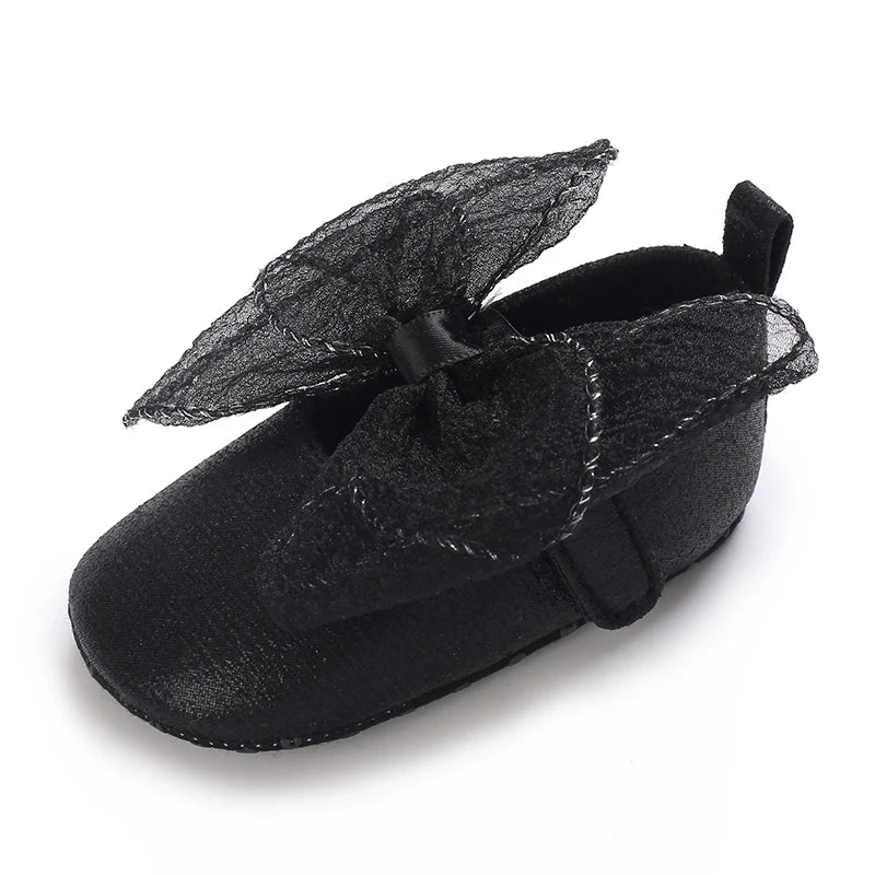 Chaussures Princesse Noires Gros NĆud papillon
