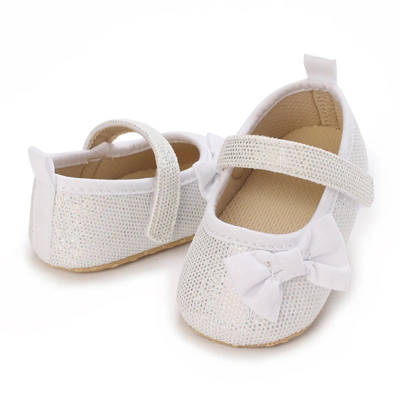 Chaussures Princesse Blanches NĆud papillon