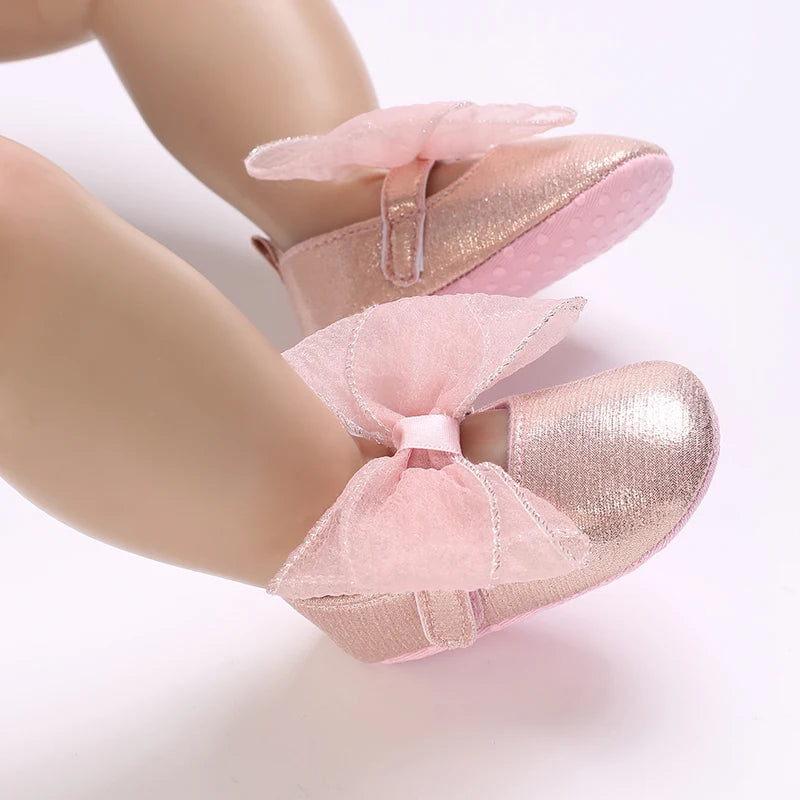 Chaussures Princesse Roses Gros NĆud papillon