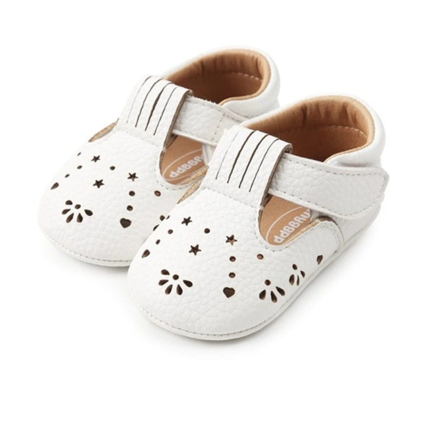 Mocassins Blancs à œillets