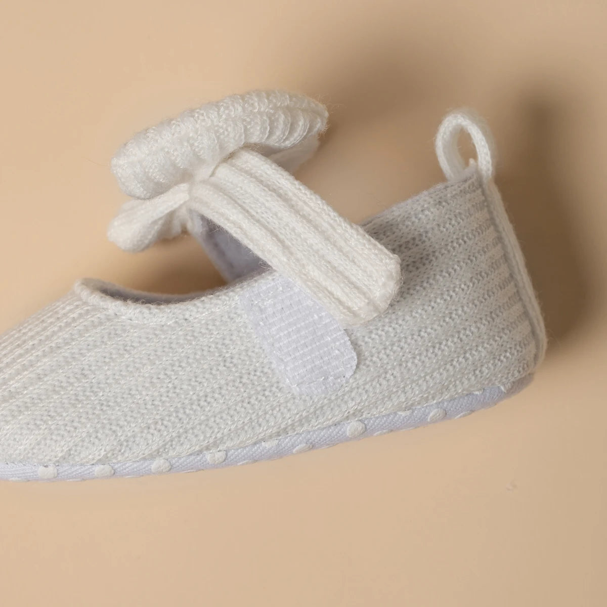 Mocassins Blancs avec Nœud