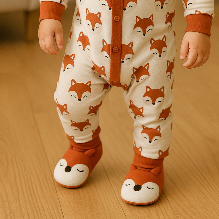 Chaussons Rouges Renard