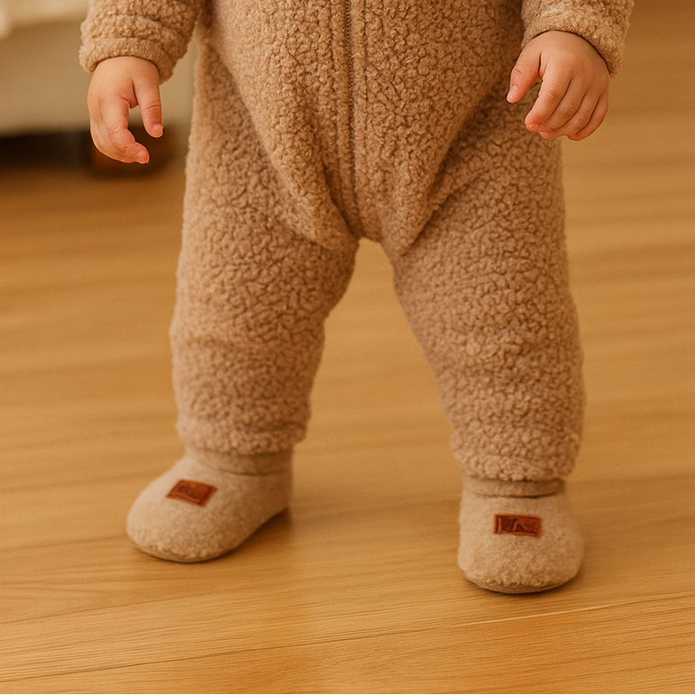 SAMY - Chaussons antidérapants pour bébé