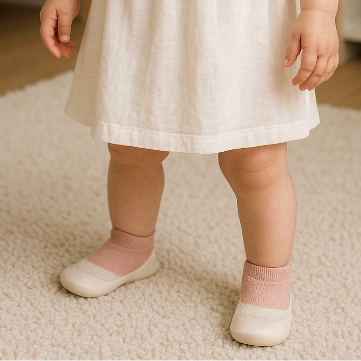 CAMILLE - Chaussures de marche pour bébé souples et antidérapantes