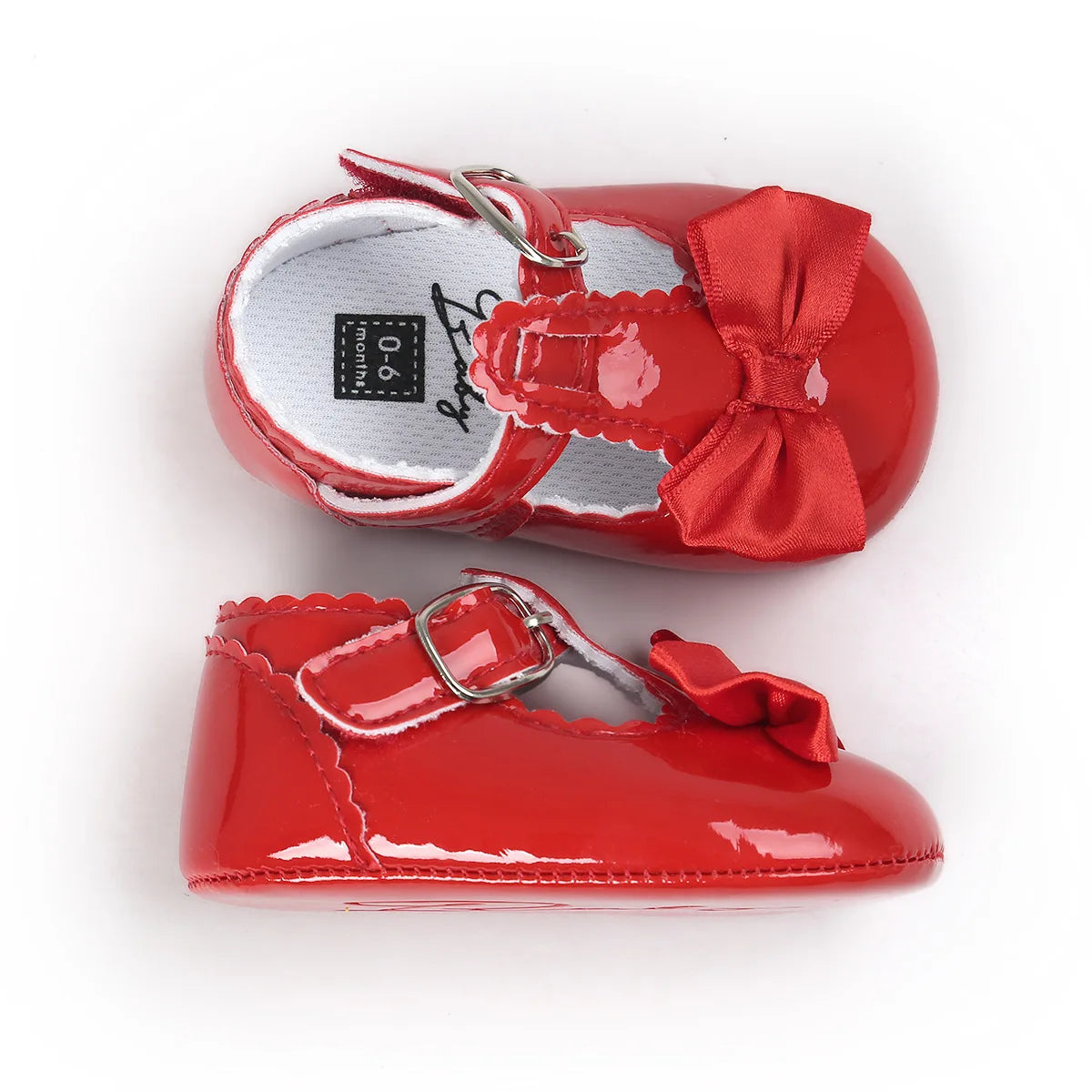 Chaussures de cérémonie Rouges avec Nœud
