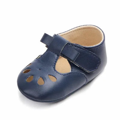 Mocassins Bleu marine à œillets